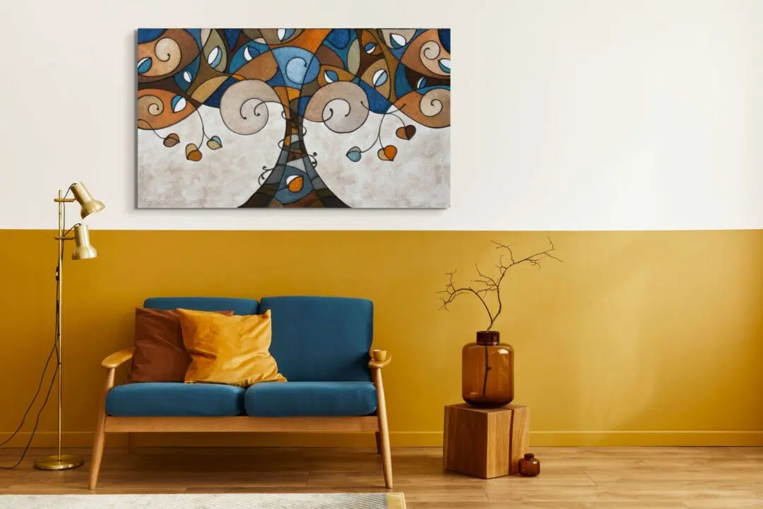 Árbol de la Vida Azul Turquesa