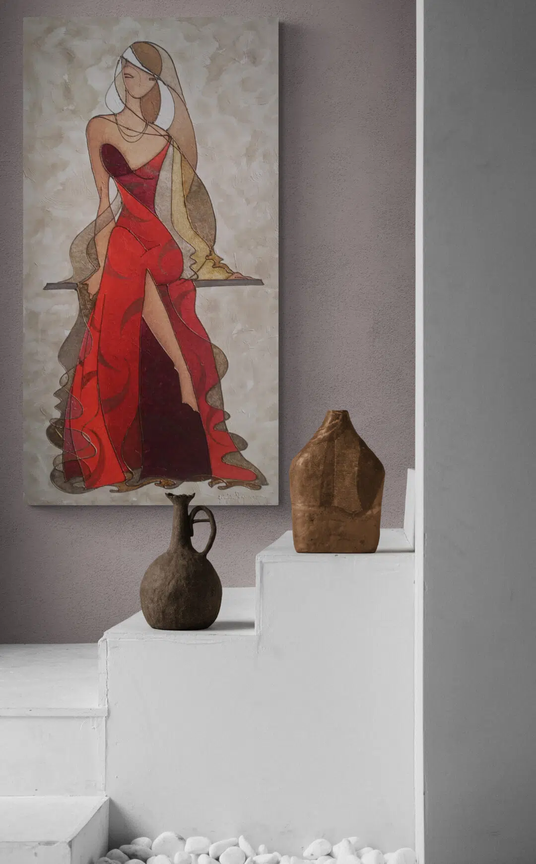 Mujer sentada