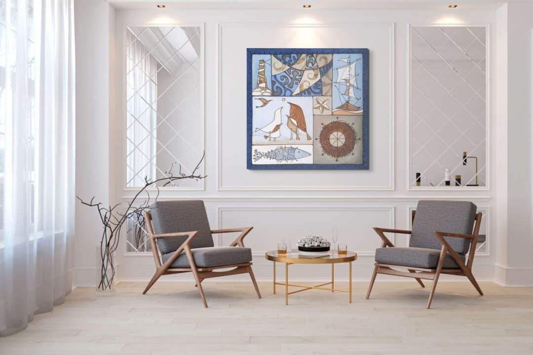 Composizione di mare