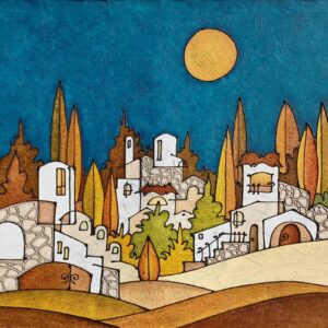 Paesaggio Toscano VerdeBlu
