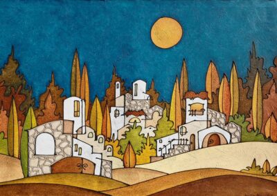 Paesaggio Toscano VerdeBlu