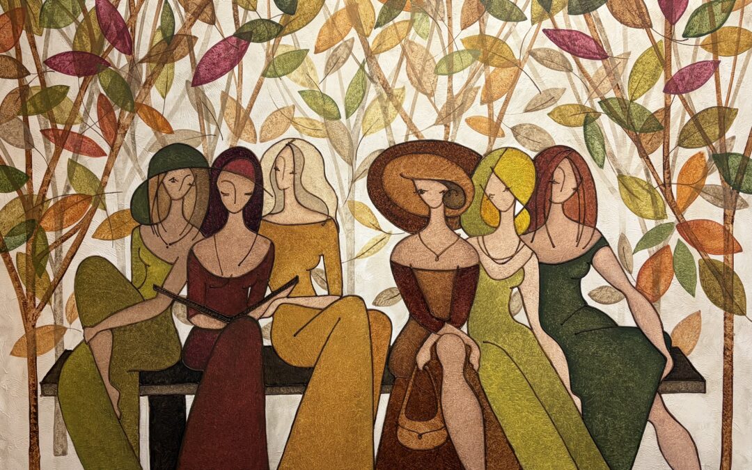 Sei Donne sul verde