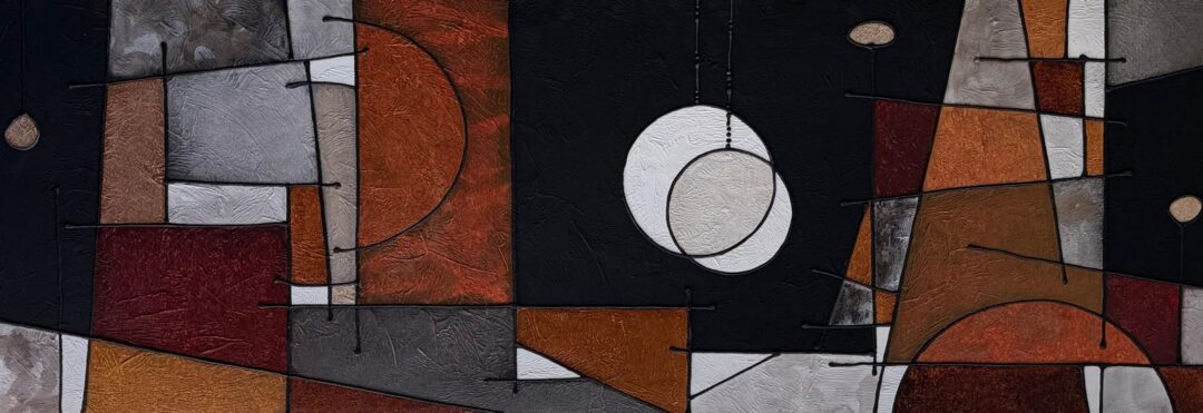 Astratto di Luna e Rame