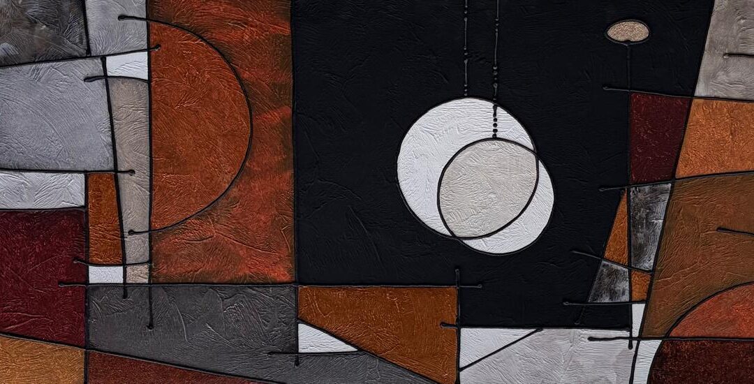 Astratto di Luna e Rame